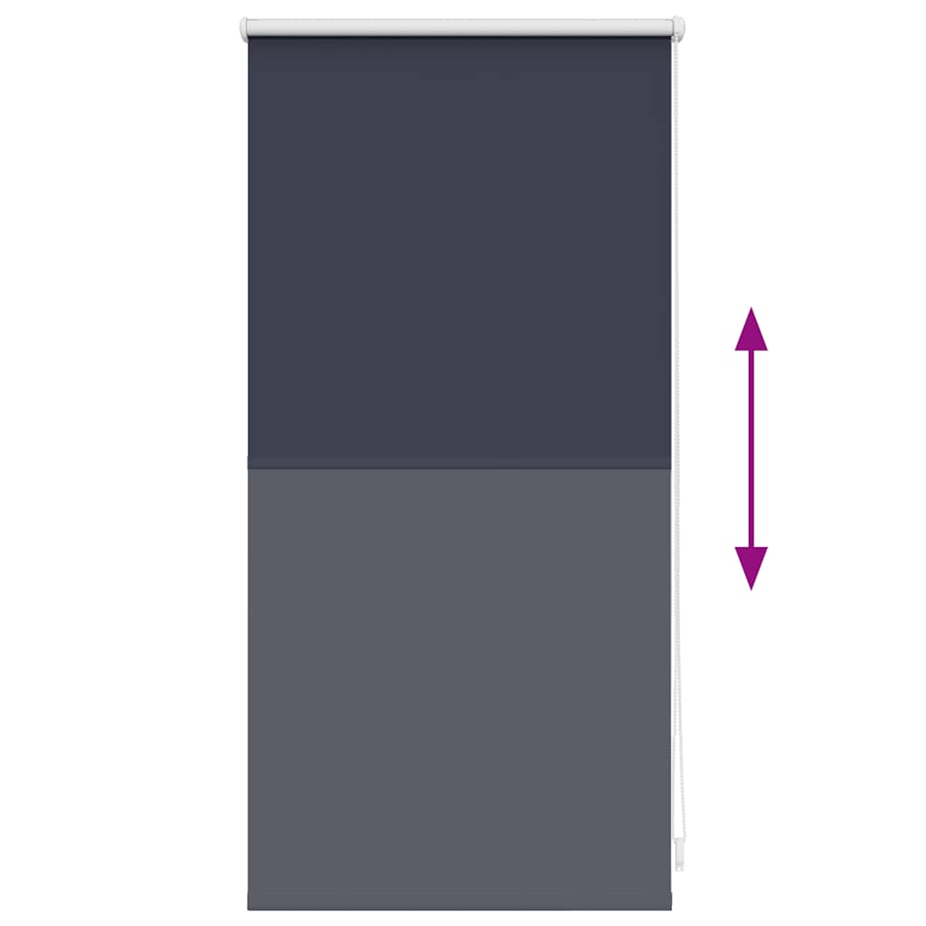 Roller Blind Blackout 40 x 100 cm Marine / Blue